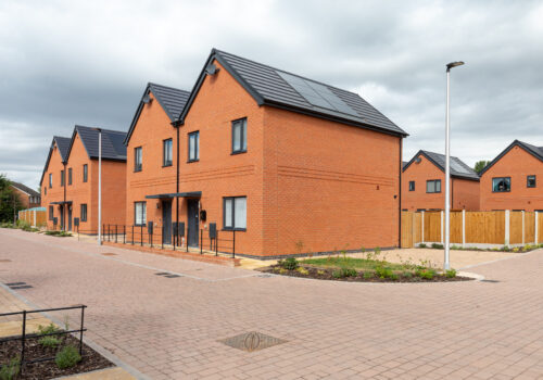 First development completed by council owned construction firm