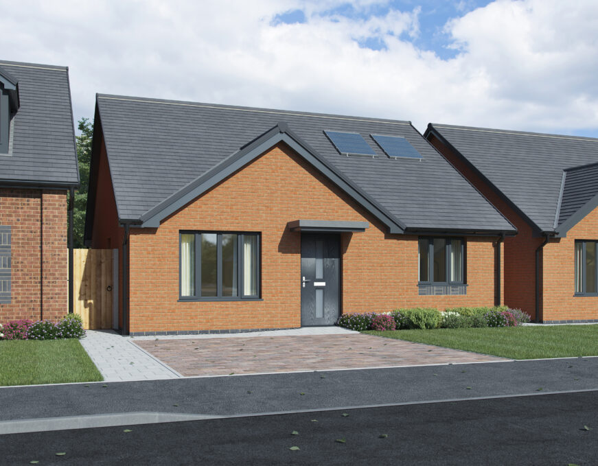 Plot 9  - 2-Bedroom Detached Bungalow  at Charles' View