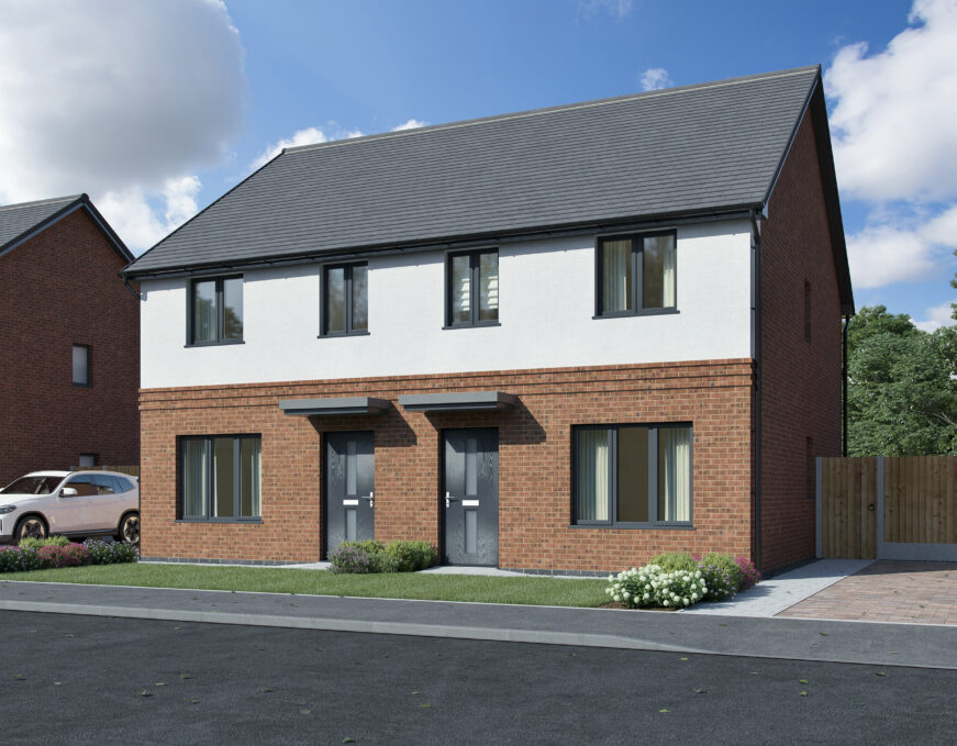 Plot 40  - 2-Bedroom Semi Detached  at Charles' View