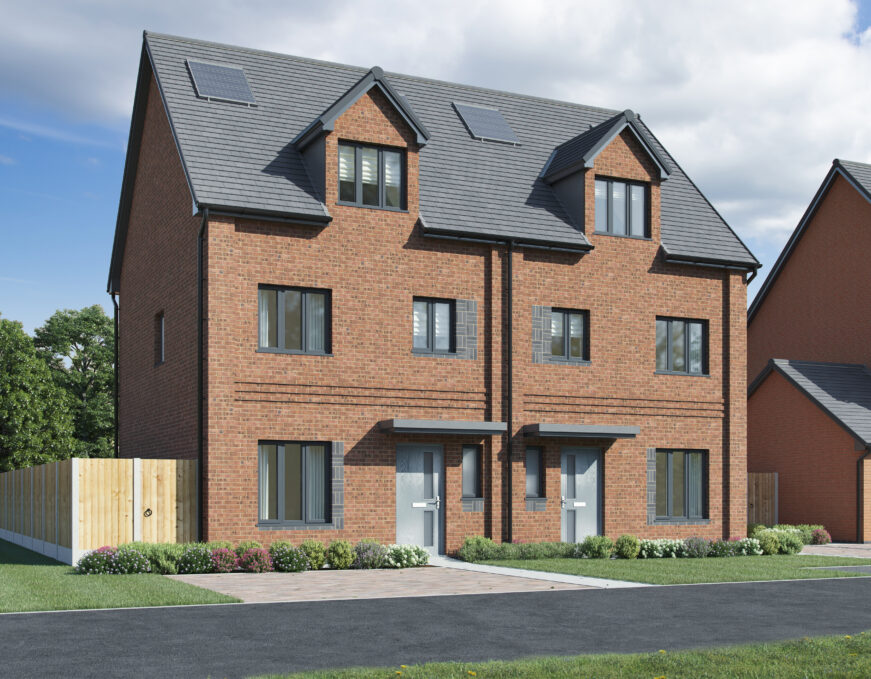 Plot 80  - 3-Bedroom Detached  at Charles' View
