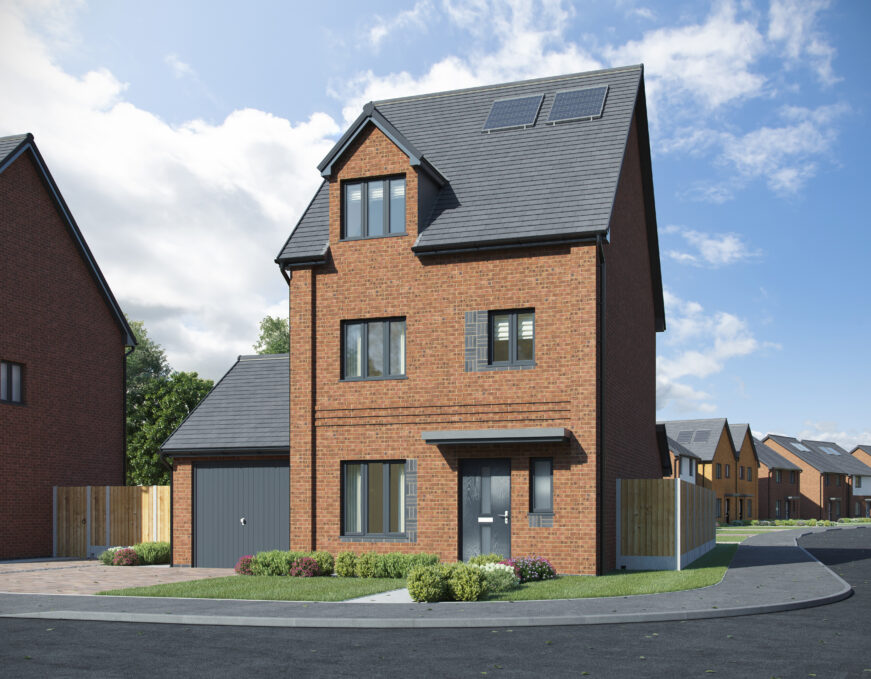 Plot 61  - 4-Bedroom Detached  at Charles' View